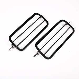 Couvercle pour phare antibrouillard en aluminium, 2 pièces, Kit de protection pour la lampe, clignotants, <span class=keywords><strong>accessoires</strong></span> <span class=keywords><strong>LADA</strong></span> <span class=keywords><strong>NIVA</strong></span> - Product Image 1