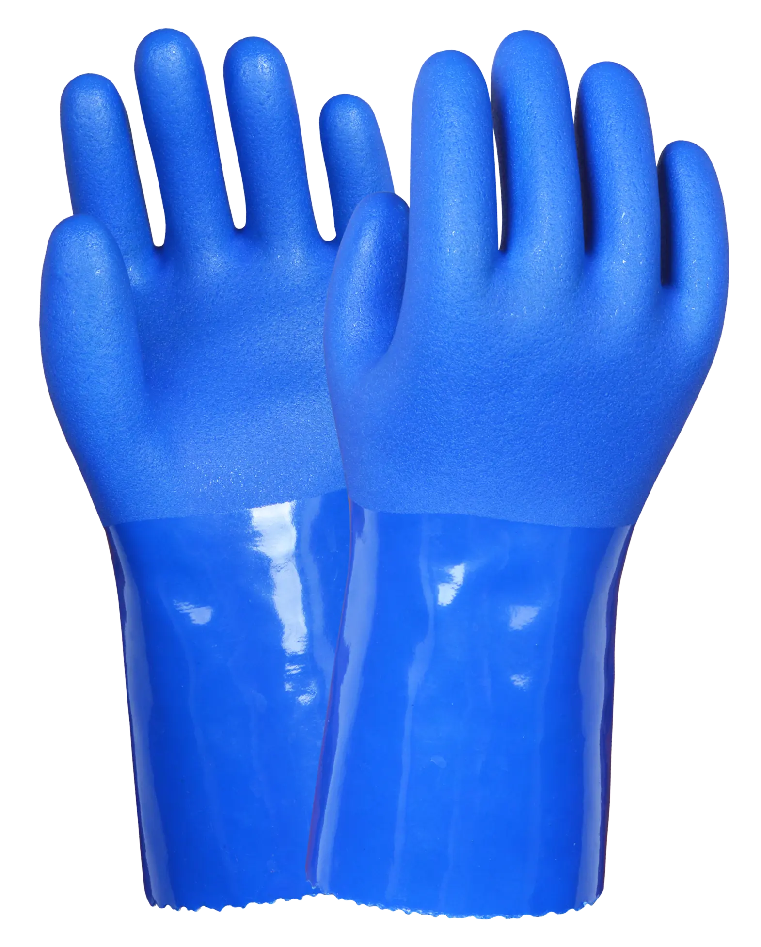 HTR Good grip PVC triple dipping coating oilfild mechanical work gloves