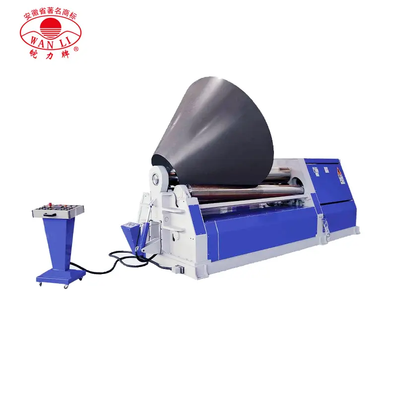 Pacific W12 25*4000 Series Metal Plate Hydraulic Bending Roll Machine with CE Certification