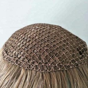 Produtos novos feitos sob encomenda 5 polegadas * 5 polegadas cheio handtied sistema de integração de cabelo perucas - Product Image 1