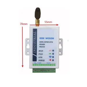 Conversor de sinal sem fio rs485 rs232, módulo de transmissão de dados gprs gsm dtu