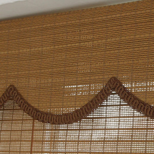 Manual y motorizado DIM de persianas de bambú al aire libre persianas cortinas - Product Image 2