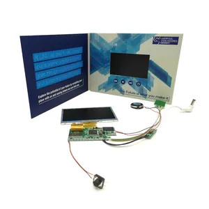 5 Inches TFT Color Screen Video Module For LCD Video Brochure,Video Greeting Card