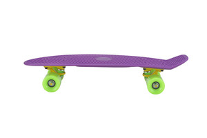Comercio al por mayor de pescado <span class=keywords><strong>cruiser</strong></span> patineta skate board 4 ruedas de plástico Blanco - Product Image 3
