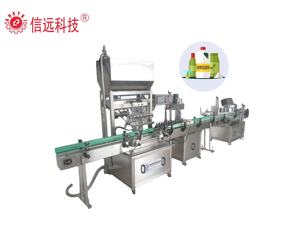 Xinyuan spray 병 액 비료 filling 기계