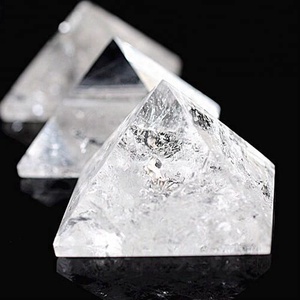 Ingrosso piramidi di cristallo di quarzo chiaro naturale piramide di cristallo di guarigione per prodotti di guarigione spirituale - Product Image 2