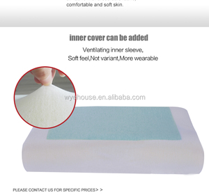 Precio de fábrica de alivio del dolor pan forma de tela de fibra de bambú de espuma de memoria almohada - Product Image 5