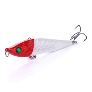 <span class=keywords><strong>Minnow</strong></span> köder 3D augen hartplastik Fishing <span class=keywords><strong>Lure</strong></span> bleistift köder angeln lockt - Product Image 6
