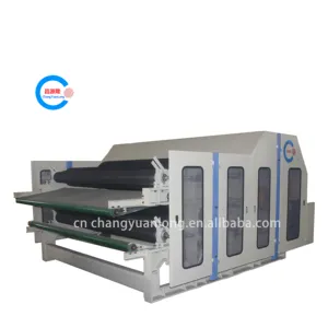 Non-woven equipment manufacturer produces high efficiency single cylinder double doffer carding machine