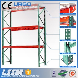 Kualitas tinggi Penyimpanan Gudang USA Teardrop Pallet Rak Dengan Wire Mesh Deck - Product Image 2