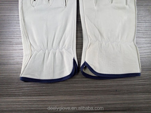 Gants de conducteur de <span class=keywords><strong>voiture</strong></span> en <span class=keywords><strong>cuir</strong></span> de chèvre, 10 pouces, livraison depuis l'usine, - Product Image 4