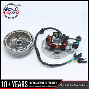 Magneto Estator 6 Pole Coil 6 Cables <span class=keywords><strong>Del</strong></span> Volante Rotor Kit Lifan 140CC 1P55FMJ Lifan Kaya Xmotos Apollo Dirt Pit Bike - Product Image 1