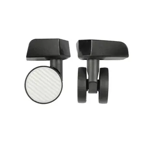 JX9112 2B im lặng đi du lịch xách tay nhựa spinner bánh máy tính xách tay xe đẩy hockey túi bánh xe cho hành lý