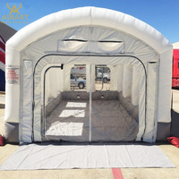 Stand de pulvérisation portable, tente gonflable de peinture pour garage, voiture et camion, 1 pièce