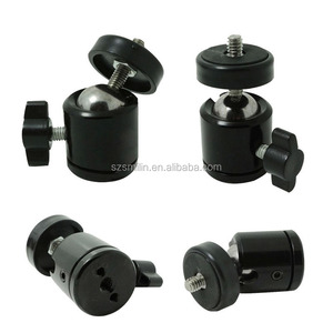 Support de caméra en alliage d'aluminium coloré 14 20 vis, équipement photographique, mini trépied, tête de rotule - Product Image 6