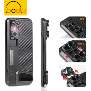 Kit de lentilles nouvel objectif 160 ° fisheye + <span class=keywords><strong>2x</strong></span>, téléobjectif zoom, conçu pour iPhone <span class=keywords><strong>7</strong></span> plus - Product Image 2