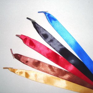 Customized Colorful Shopping Paper Bag Red Satin Ribbon Handle Rope - Product Image 1