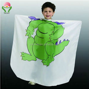 Nouvelle cape de salon en nylon bleu avec fenêtre de visualisation pour barbier, vente chaude personnalisée - Product Image 6