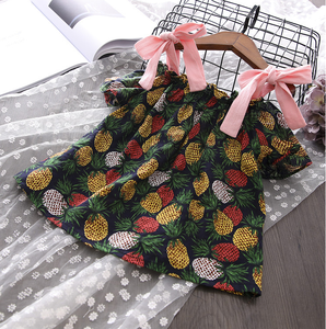 2018 D'été Enfants Fille Vêtements Haute Qualité Fille Tenues Ananas Slip Enfants Fille Ensembles - Product Image 3