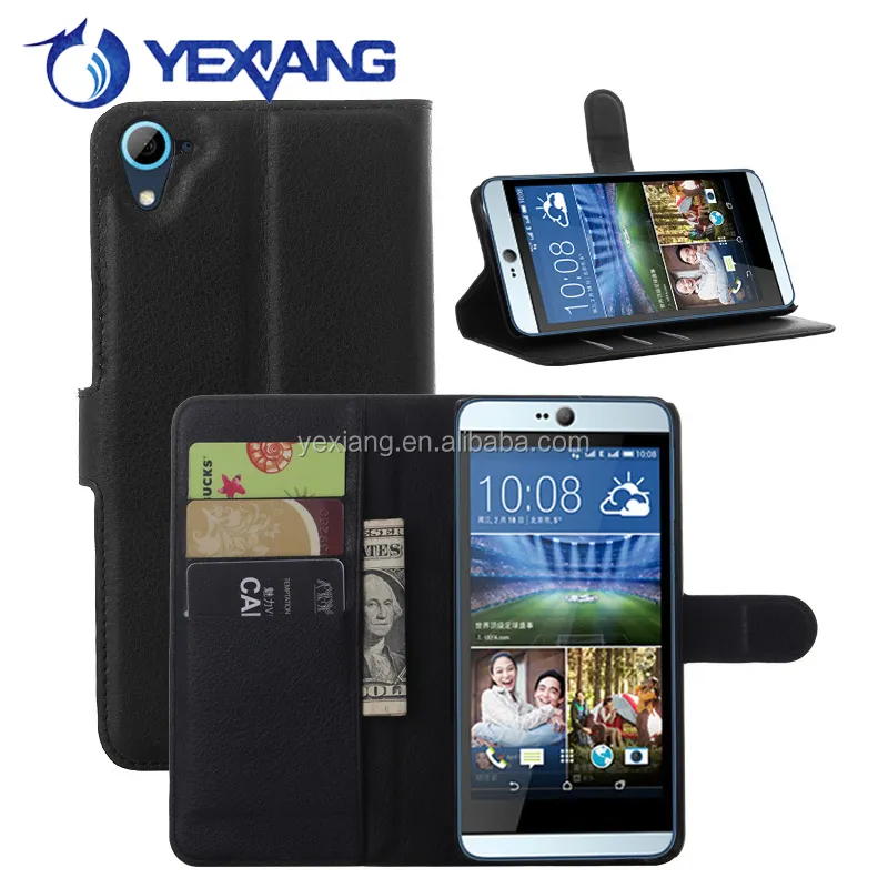 Phone accessories leather flip cover case for htc desire 826 , flip cover for htc desire 826