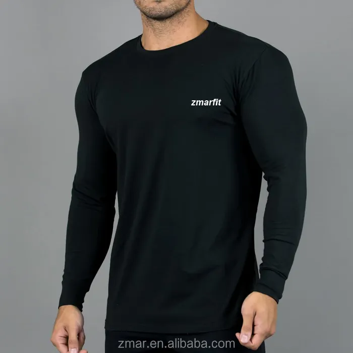 Hasee — t-shirt 95% coton avec élastique pour homme, tenue de sport, été, coupe musculaire, 5%