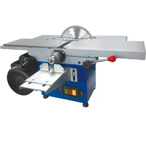 Taşınabilir mini ahşap planya makinesi gömme, jointer planya kombinasyonu, ahşap masa testere MB120 satılık.