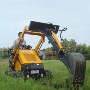 حديقة حفر صغيرة انزلاقية التوجيه حفارة الخنادق - Product Image 2