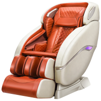 Fauteuil de massage électrique 3D de luxe japonais, 4D, zéro gravité, shiatsu complet, inclinable, OEM, cuir PU, CE, Rohs, garantie d'un an
