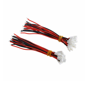 DIY JST 2,0 MM 2Pin conector macho hembra con teflón alambre 100 MM - Product Image 1