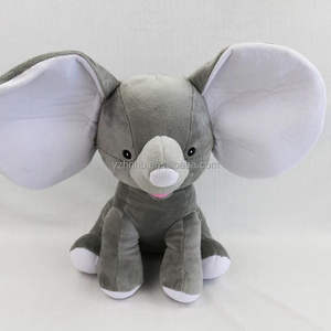 Juguete de elefante de peluche con orejas grandes, muestra <span class=keywords><strong>gratis</strong></span> de felpa suave con relleno de juguete, oferta de fabricante - Product Image 4