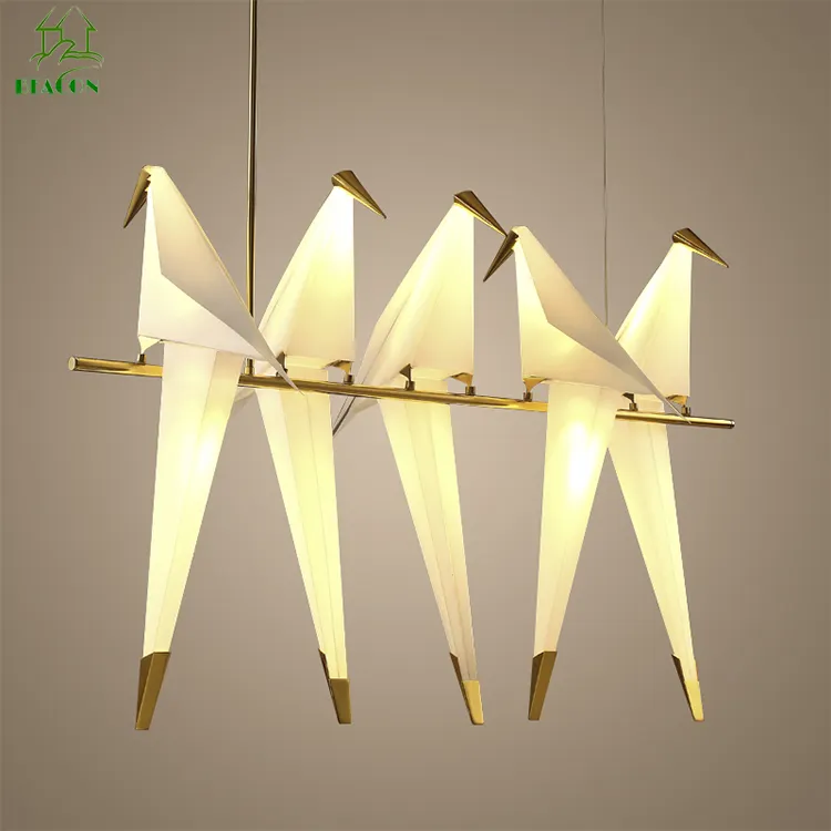 Modern crane pendant light /bird chandelier light for sitting room