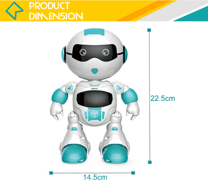 子供向け電池式スーパーチェンジミュージカルダンシングトイロボット - Product Image 4
