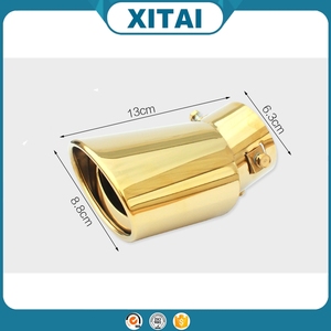 Nuevo diseño de oro esmaltado coche <span class=keywords><strong>del</strong></span> silenciador de escape con la mejor calidad - Product Image 2