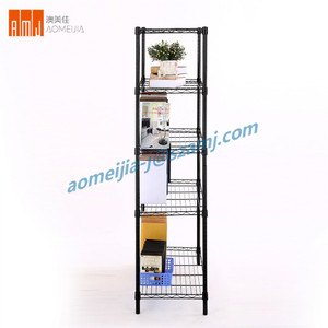 Estantería de 5 estantes, unidad de almacenamiento, organizador de Metal, estante de alambre negro para su cocina, oficina, garaje - Product Image 4