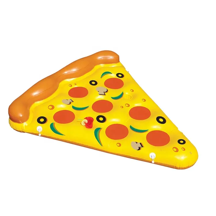Super Inflatable Pizza Slice Pool Float Toys For Adults Swimming Party
