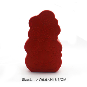 Salvadanaio personalizzato in resina 3D salvadanaio rosso salvadanaio per bambini - Product Image 2