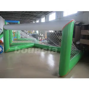 0.9毫米 PVC 防水布充气球门柱/充气水球球池