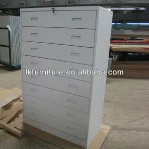 Metal Type CD Cabinet With 6または8 Drawers