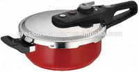 Casserole à pression personnalisée, votre logo et couleur sur acier 304, fond triple couche