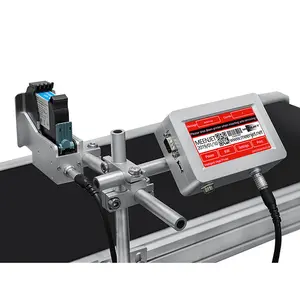 2019 Meenjet Mx1 Inkjet Coding Printer Mrp Date Marking Machine for Steel Pipe Plastic Pouch Jar Carton Box