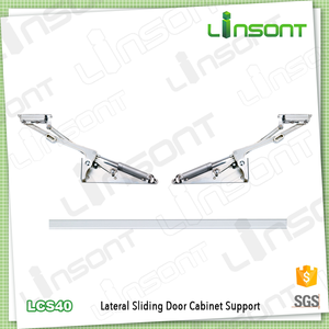 Linsont Heavy Duty Master Lift Ressort à gaz <span class=keywords><strong>Porte</strong></span> coulissante <span class=keywords><strong>Amortisseur</strong></span> <span class=keywords><strong>pour</strong></span> <span class=keywords><strong>cuisine</strong></span> Salle à manger Salon Meubles <span class=keywords><strong>Porte</strong></span> d'armoire - Product Image 2
