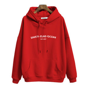 Felpa con Cappuccio Unisex KALAIBEN Personalizzata, Abbigliamento Casual Oversize con Ricamo, Felpa in Maglia Tinta Unita per Uomo e Coppia - Product Image 4