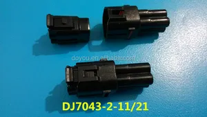 Siyah Sumitomo Oto 4 pin Dişi su geçirmez kablo demeti konnektörü DJ7043-2-11/21