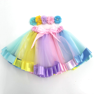 Fabbrica Direttamente Che Vende Bambino Pannelli Esterni Del <span class=keywords><strong>Tutu</strong></span> Dei Bambini <span class=keywords><strong>Rosa</strong></span> Arcobaleno Del Bambino <span class=keywords><strong>Tutu</strong></span> Delle Ragazze Gonna Con Fodera - Product Image 6