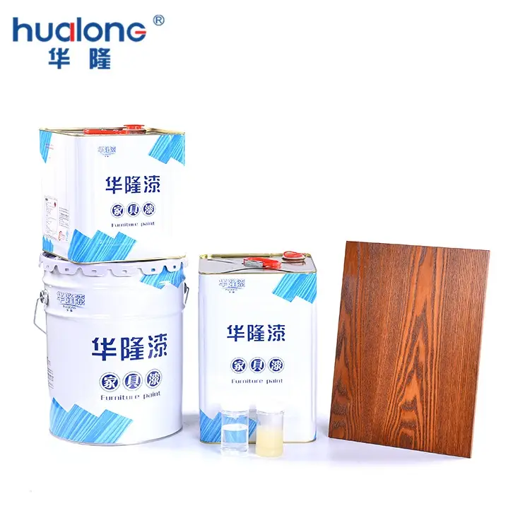 Hualong Ad alte prestazioni DELL'UNITÀ di elaborazione sigillante primer mobili in legno vernice poliuretano vernice di legno (HLC043)
