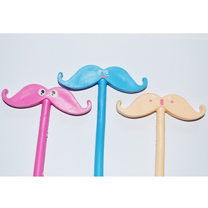 <span class=keywords><strong>Belle</strong></span> Barbe forme Stylo À Bille avec logo personnalisé - Product Image 6