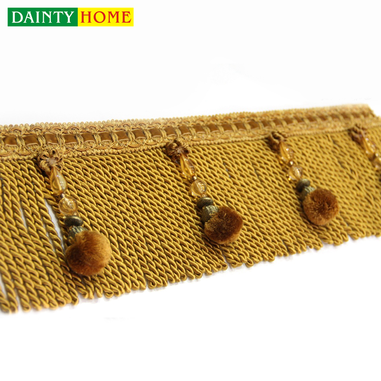 Accueil Textile Accessoires Perlé Fringe Rideau Fantaisie Rideau De Perles De Coupe
