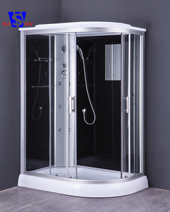 90x90x185 cm Square estilo pera cristal baño Polonia cabina de ducha para caravana - Product Image 6