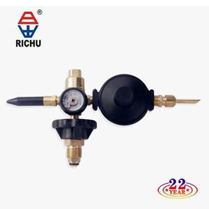 RICHU <strong>helium</strong> <strong>pressure</strong> <strong>regulator</strong> with <strong>helium</strong> gas brass for clients hr-04-set-hc iso9001 cn;zhe - Product Image 6