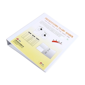Fudek Office White Stationery PVC Expanding A4 <strong>A5</strong> Size Lever Arch Presentation <strong>Folder</strong> - Product Image 3